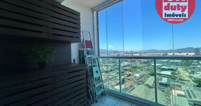 Apartamento à venda, 60 m² por r$ 489.000,00 - vila matias - santos/sp