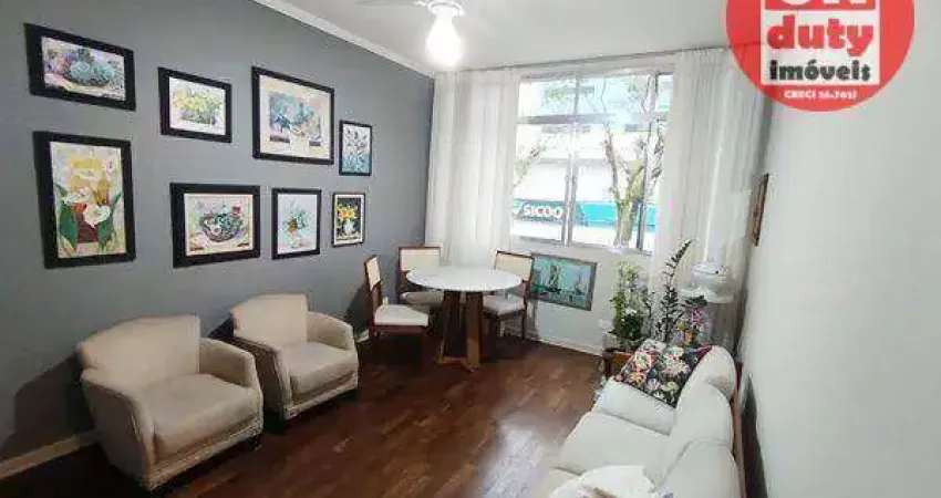 Apartamento com 2 quartos à venda, 85 m² por r$ 600.000 - boqueirão - santos/sp