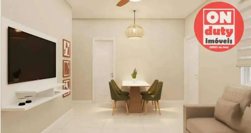 Apartamento com 2 quartos à venda na Rua Coronel Cândido Gomes, José Menino, Santos