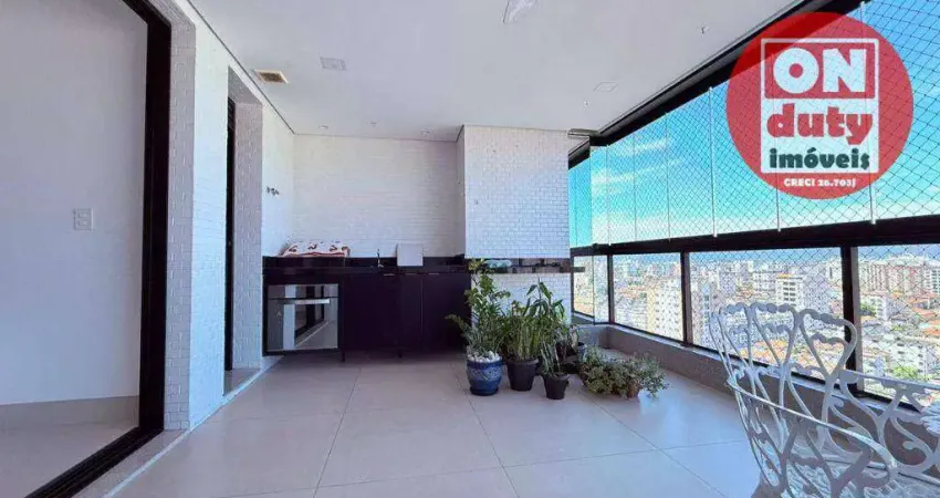 Apartamento à venda, 127 m² por R$ 1.490.000,00 - Aparecida - Santos/SP