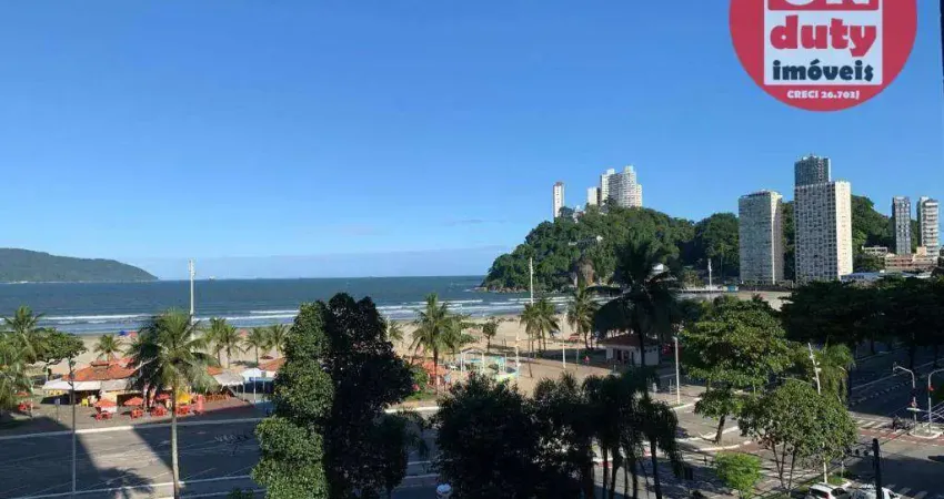 Apartamento 2 dormitórios, vista mar - Itararé - São Vicente/SP