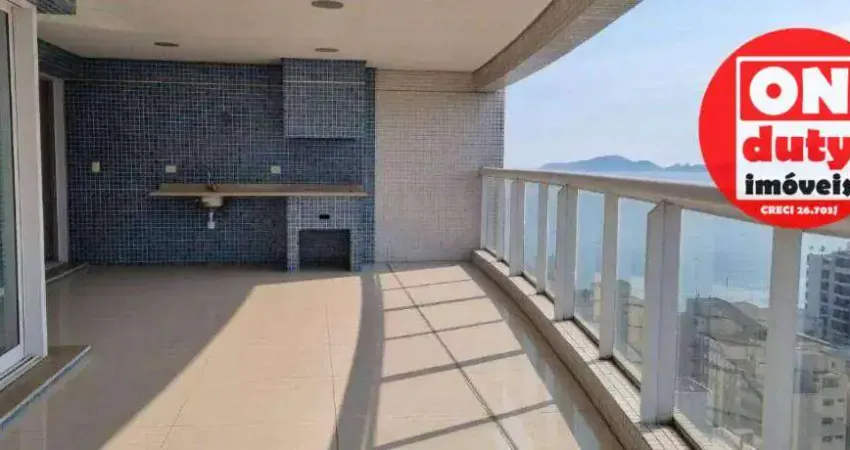 Apartamento com 4 dormitórios à venda, 255 m² por R$ 4.490.000,00 - Aparecida - Santos/SP