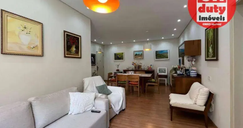 Apartamento com 3 dormitórios à venda, 113 m² por r$ 1.100.000,00 - gonzaga - santos/sp
