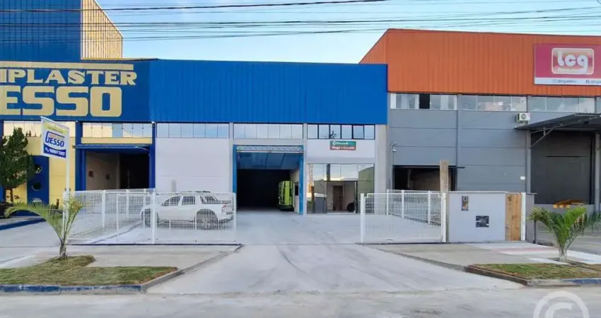 Galpão em Palhoça: solução logística com alta capacidade de carga