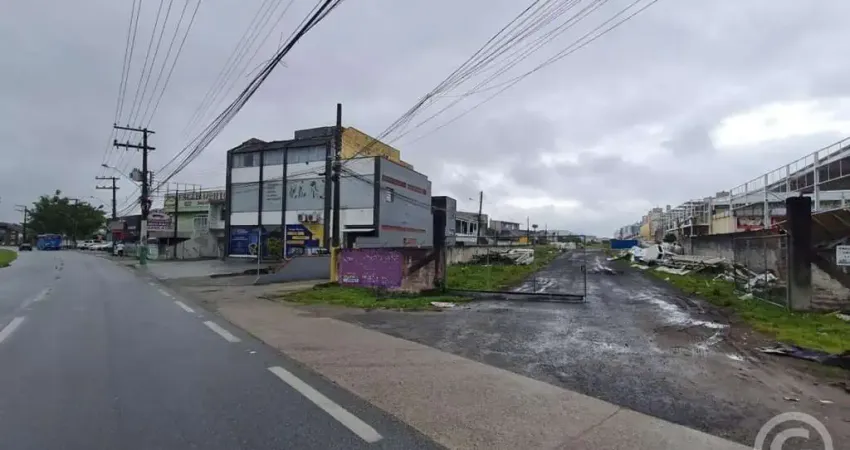 Terreno comercial amplo e bem localizado para alugar em Barreiros, São José