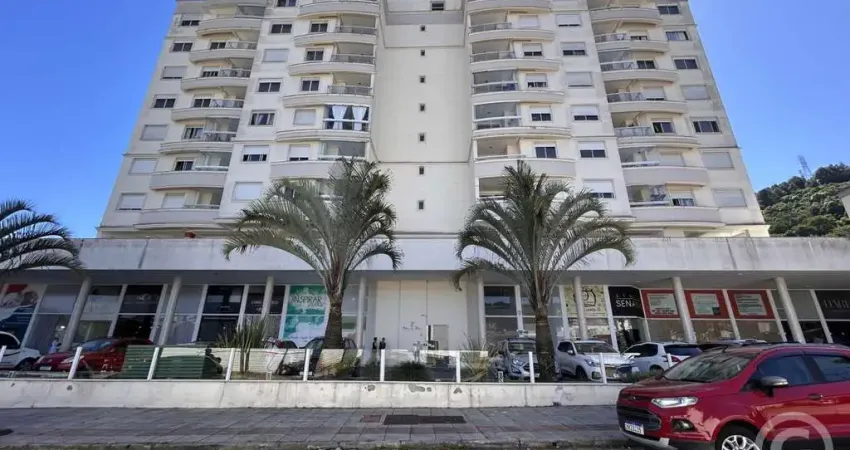 Apartamento semimobiliado com sacada e churrasqueira no Itacorubi