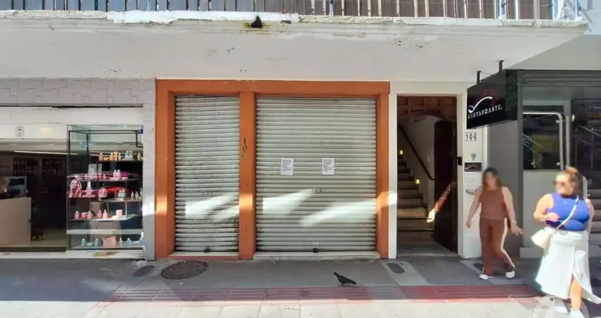 Loja ampla, com 83 m², no coração comercial de florianópolis