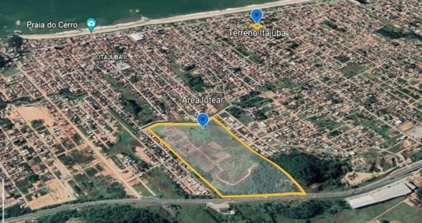 area para loteamento em barra velha sc