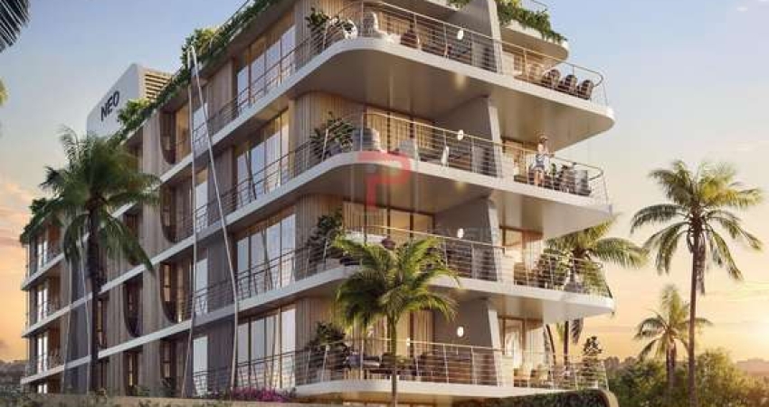 Apartamento pé na areia em Areia Vermelha