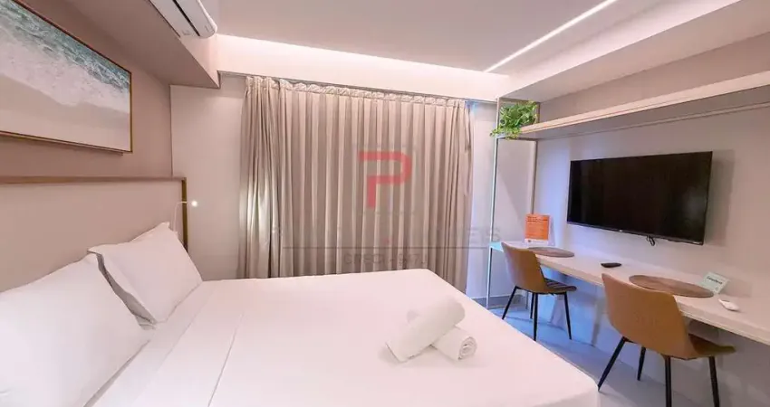 Flat pé na areia PORTEIRA FECHADA no Jardim Oceania  -  João Pessoa