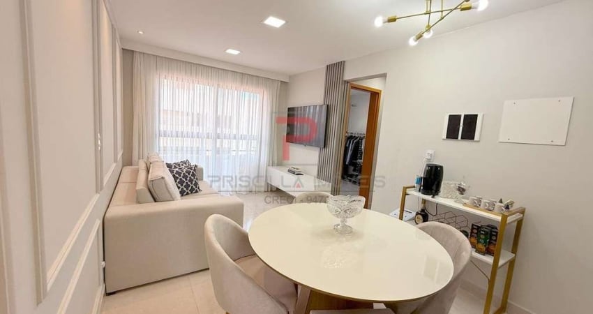 Apartamento TODO PROJETADO e MOBILIADO com 2 quartos no bairro do Bessa  -  João Pessoa