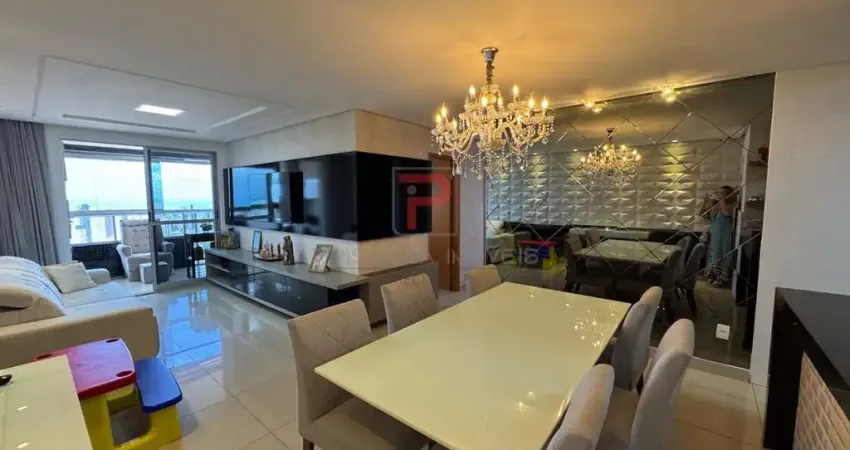 Apartamento vista mar + área de lazer completa no privilegiado bairro do jardim luna!