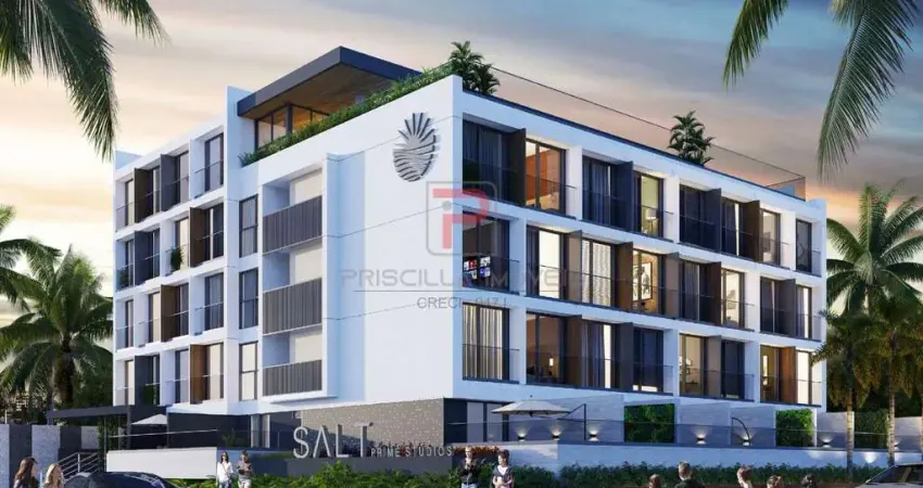 Flat à venda na Avenida Oceano Atlântico, Loteamento Bela Vista, Cabedelo