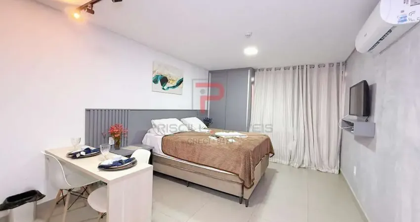 Flat todo projetado e mobiliado a 100m do mar no jardim oceania - joão pessoa