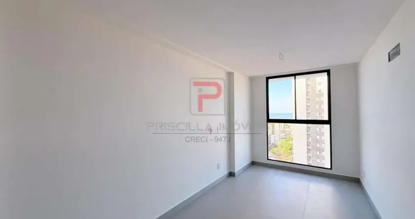 Apartamento com vista definitiva para o mar, a apenas 600m da praia no privilegiado bairro de manaíra!