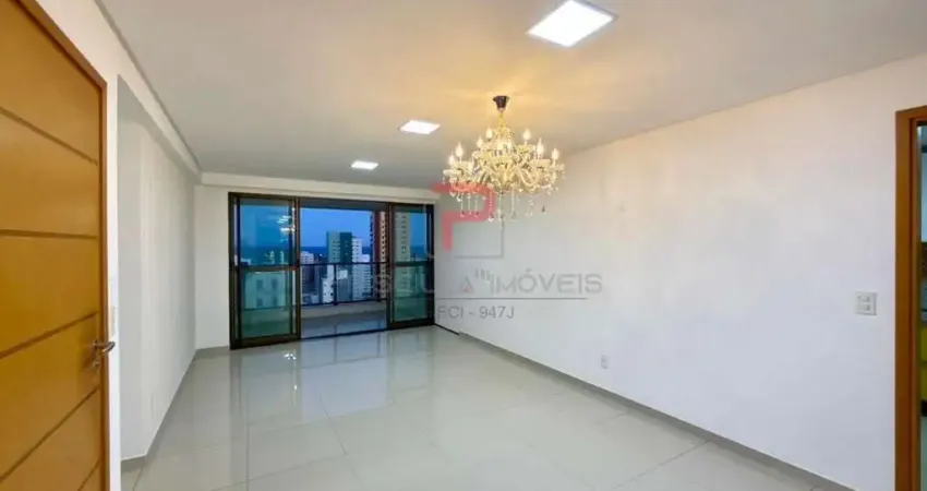 Apartamento vista mar a 500m da orla com 3 suítes + dce no privilegiado bairro de manaíra