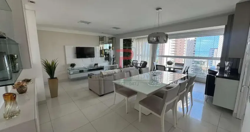 Apartamento no NOBRE BAIRRO DO ALTIPLANO, com MÓVEIS PROJETADOS e VISTA MAR