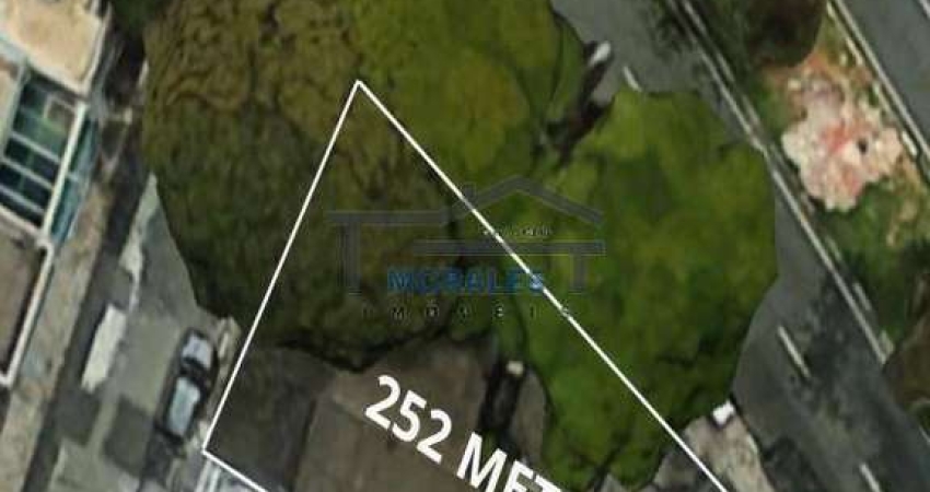 TERRENO DE ESQUINA MUITO BEM LOCALIZADO COM 252 METROS.REF 1846