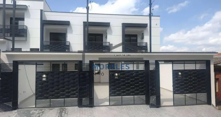 SOBRADOS NOVOS - BELA VISTA - OSASCO - 3 QUARTOS SENDO 1 SUITE - 2 VAGAS