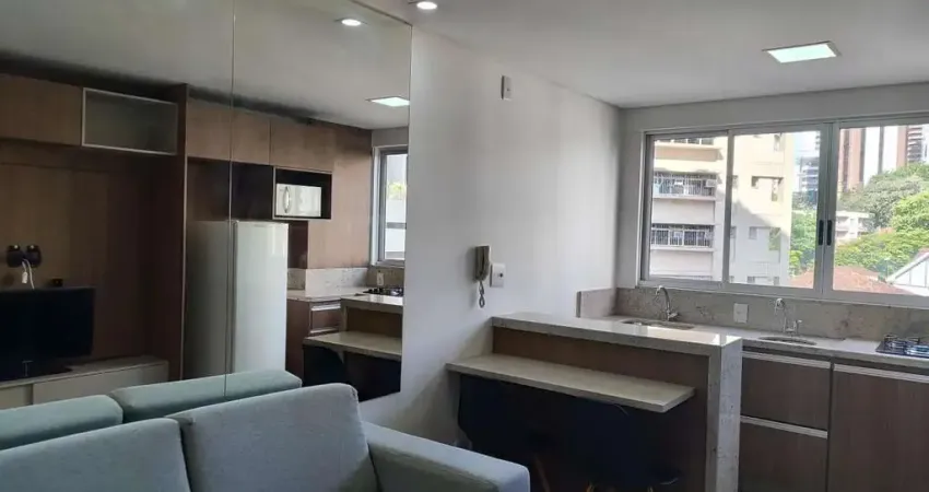 Apartamento para locação em belo horizonte, savassi, 1 dormitório, 1 banheiro, 1 vaga