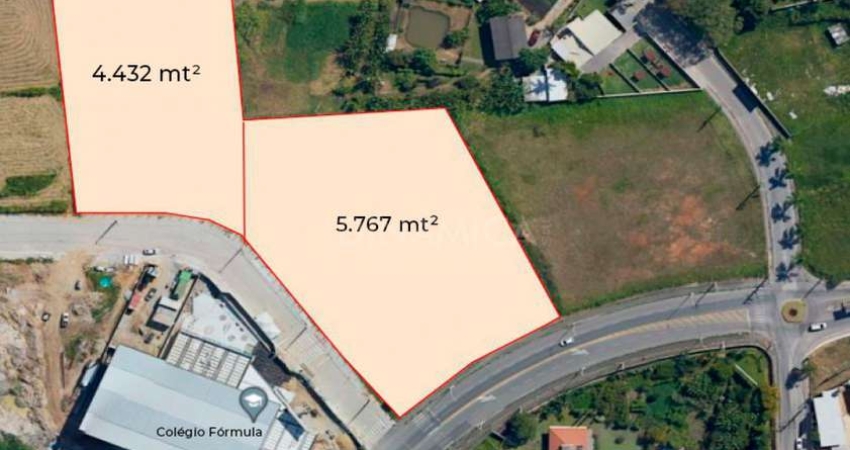 Terreno comercial à venda na Esquina Rua Thereza Vill de Matos, Pagani, Palhoça