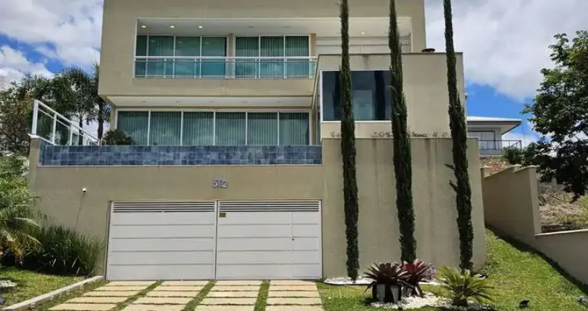 Casa em condomínio para locação em vespasiano, gran park, 4 dormitórios, 4 suítes, 9 banheiros, 9 vagas