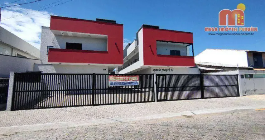 Apartamento com 1 dormitório à venda, 37 m² por r$ 285.000,00 - jardim icaraiba - peruíbe/sp