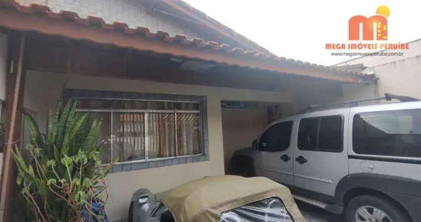 Casa com 3 dormitórios à venda, 99 m² por r$ 405.000,00 - balneário arpoador - peruíbe/sp