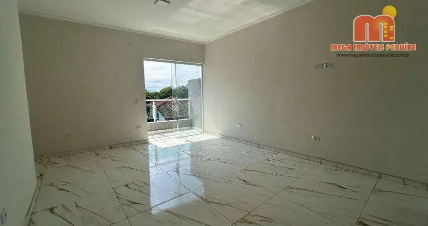 Apartamento com 1 dormitório à venda, 29 m² por r$ 145.000,00 - centro - peruíbe/sp