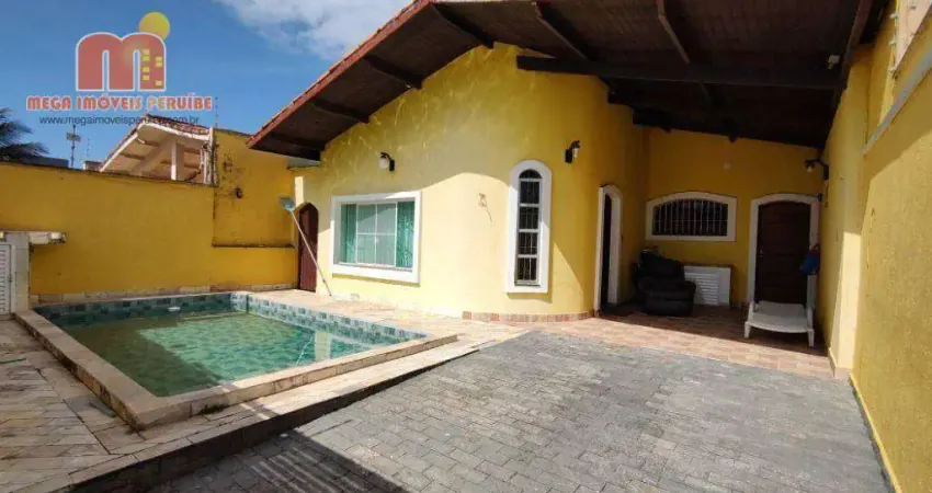 Casa com 4 dormitórios para alugar, 200 m² por r$ 3.500,00/mês - estância são josé - peruíbe/sp