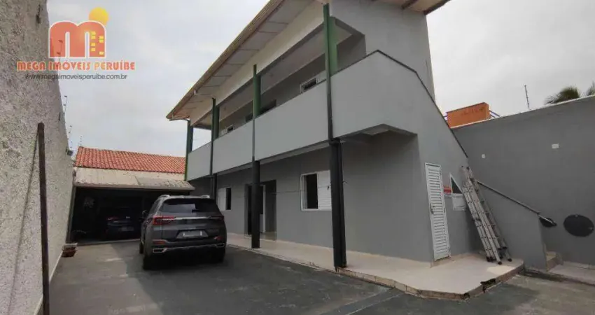 Apartamento com 1 dormitório para alugar, 25 m² por r$ 1.000,00/mês - cidade balneária peruibe-scipel - peruíbe/sp
