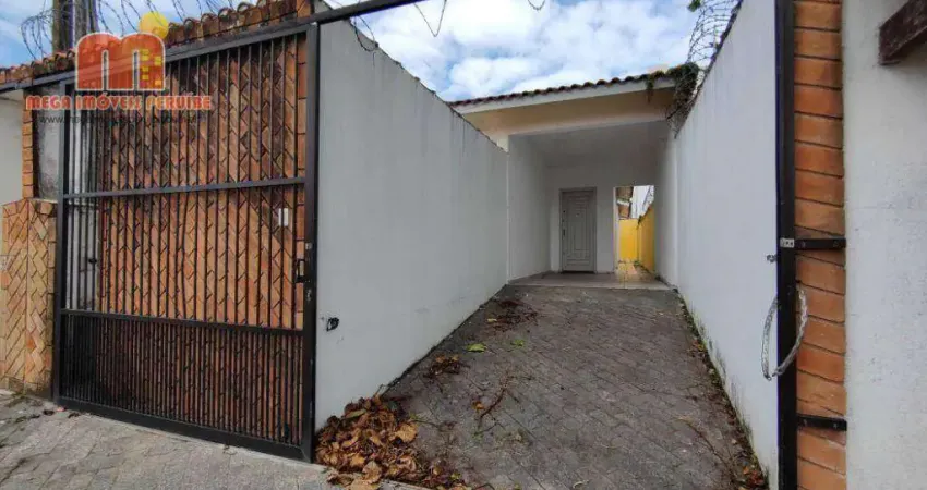 Casa com 3 dormitórios, 90 m² - venda por r$ 400.000,00 ou aluguel por r$ 2.200,00/mês - balneário stella maris - peruíbe/sp