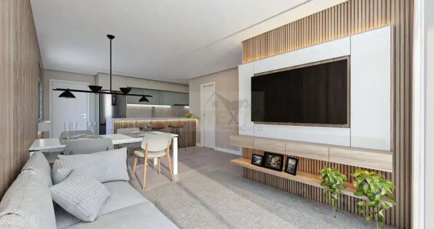 Apartamento 2 dormitórios para venda em curitiba, cabral, 2 dormitórios, 2 suítes, 2 banheiros, 1 vaga