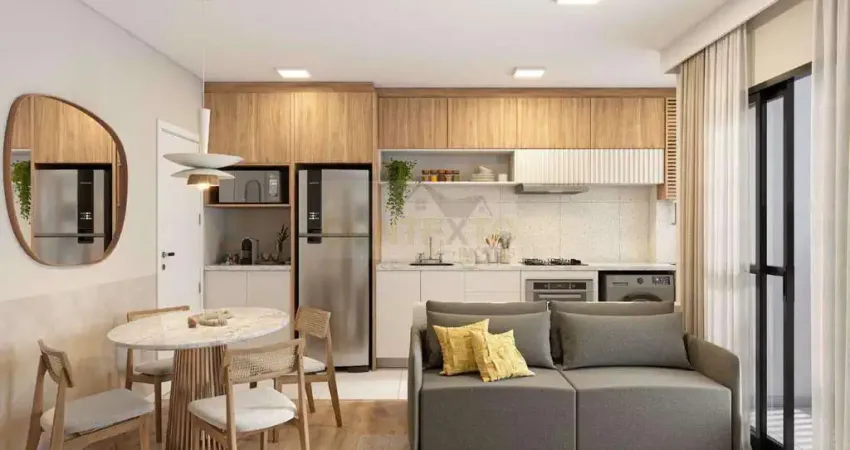 Apartamento 2 dormitórios para venda em curitiba, novo mundo, 2 dormitórios, 1 suíte, 2 banheiros, 1 vaga