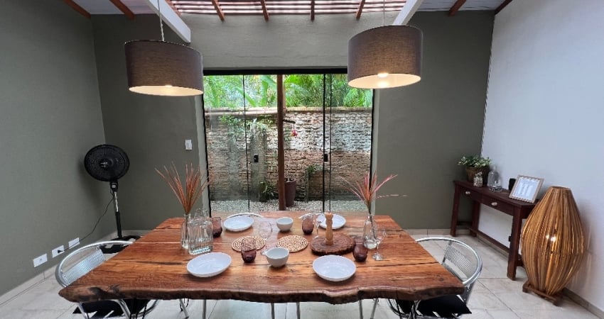 Casa beira Mar para alugar mensal com 3 quartos churrasqueira