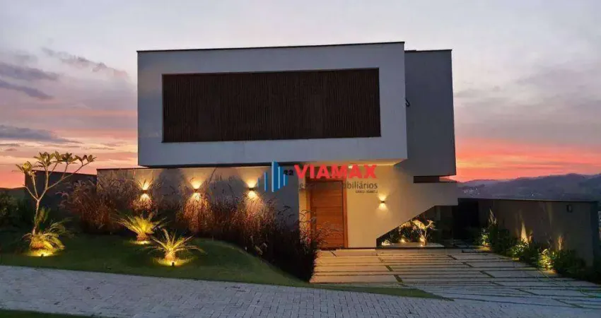 Casa com 4 suítes à venda, 360 m² por r$ 4.500.000 - condomínio residencial alphaville i - são josé dos campos/sp