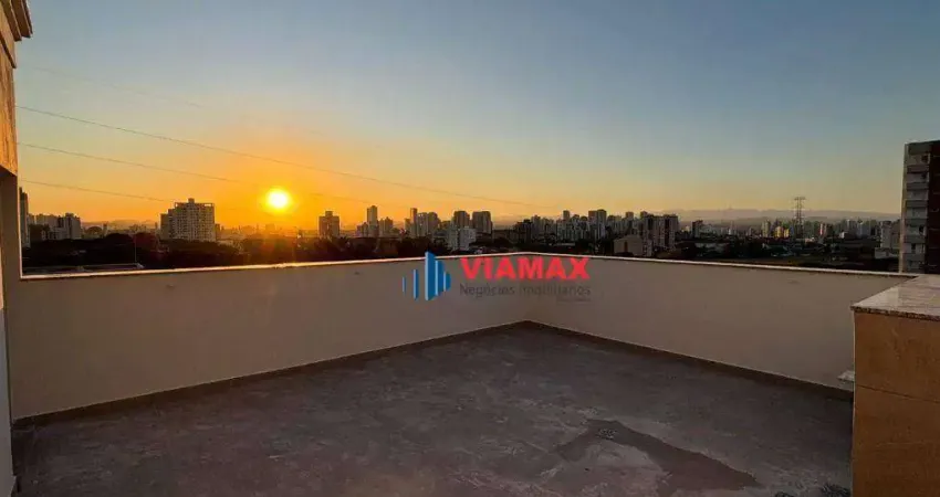 Cobertura duplex - 126 m² com 3 dormitórios à venda por r$ 670.000 - jardim américa - são josé dos campos/sp