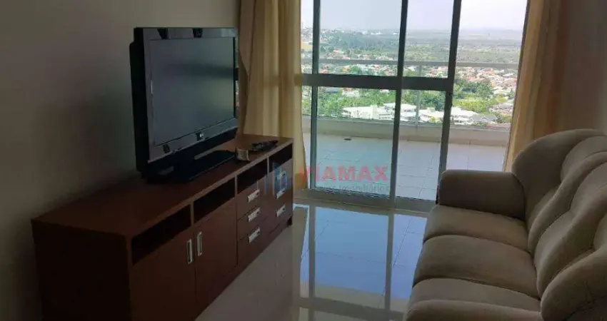 Apartamento com 1 dormitório para alugar, 70 m² - jardim das colinas - são josé dos campos/sp