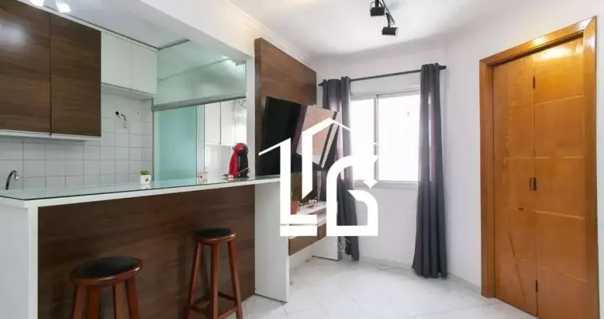 Apartamento com 1 dormitório à venda, 37 m² por R$ 206.000 - Vila Carmosina - São Paulo/SP