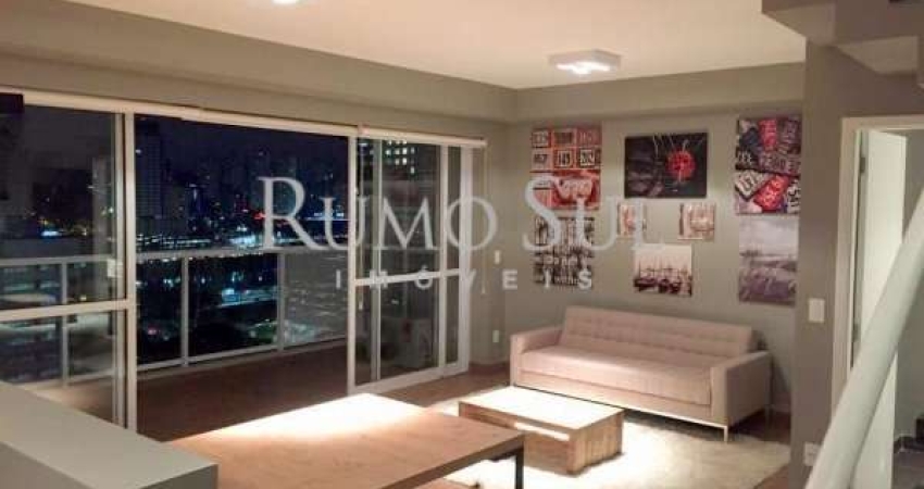Apartamento com 1 quarto à venda na Rua Professor José Leite e Oiticica, 434, Brooklin, São Paulo