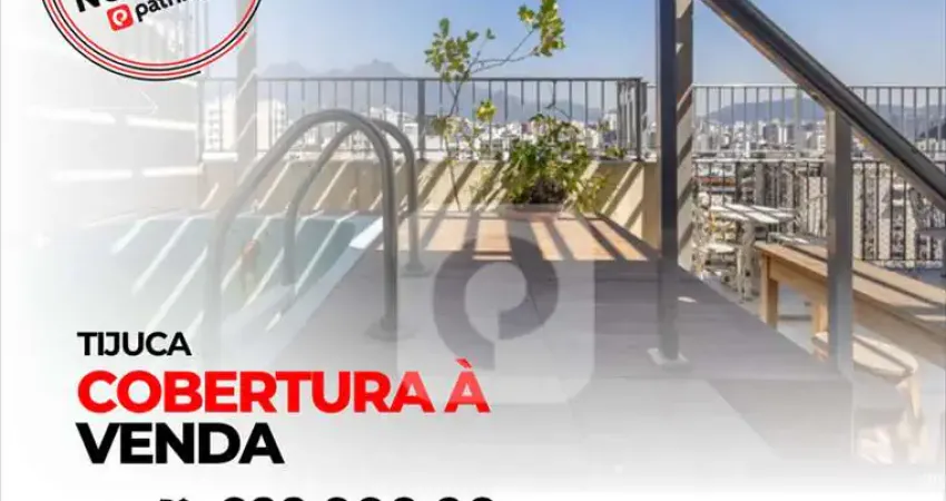 Descubra seu novo lar na tijuca com essa cobertura duplex impecável