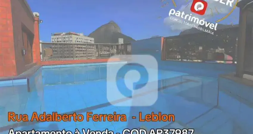 Vendo apartamento de 110m² com 3 quartos e 1 vaga á venda - leblon - rj