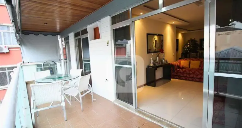 Apartamento de varanda, 3 quartos, 2 suítes, com vaga, próximo ao shopping tijuca.