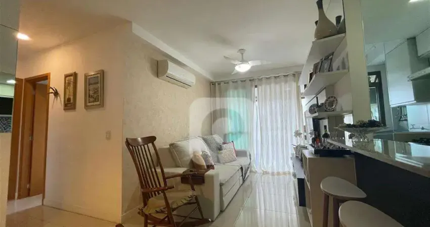 Excelente apartamento de dois quartos no aguarela carioca!