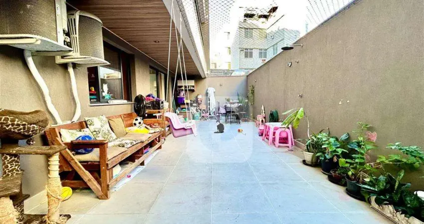 GARDEN A VENDA NA TIJUCA , COM 2 QUARTOS 100m2 E VAGA DE GARAGEM NA ESCRITURA .