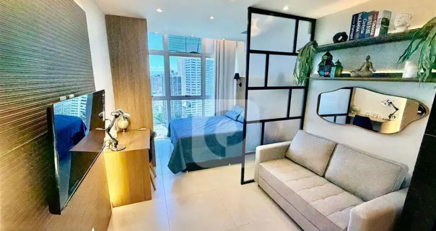 Excelente quarto e sala , próximo ao metrô da Cinelândia e todo montado!