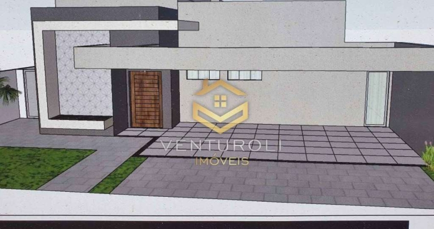 Casa em condomínio fechado com 3 quartos à venda no Residencial Villa Lobos, Bauru 