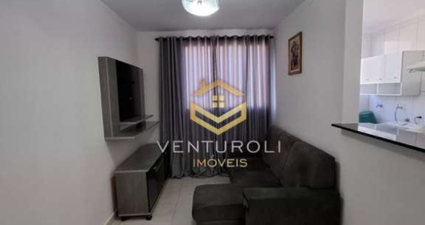 Apartamento semimobiliado com 47 m² e 2 quartos em Jardim Terra Branca, Bauru - SP
