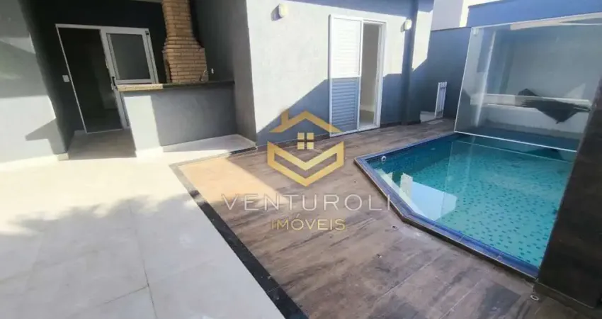 Casa para alugar no villagio iii – 3 suítes, piscina e espaço gourmet em condomínio