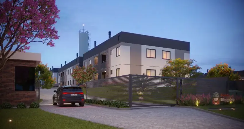Casa Sobreposta 2 Quartos à Venda com Sacada e Churrasqueira, 1 vaga de estacionamento e áreas de lazer. Financiamento Minha Casa Minha Vida